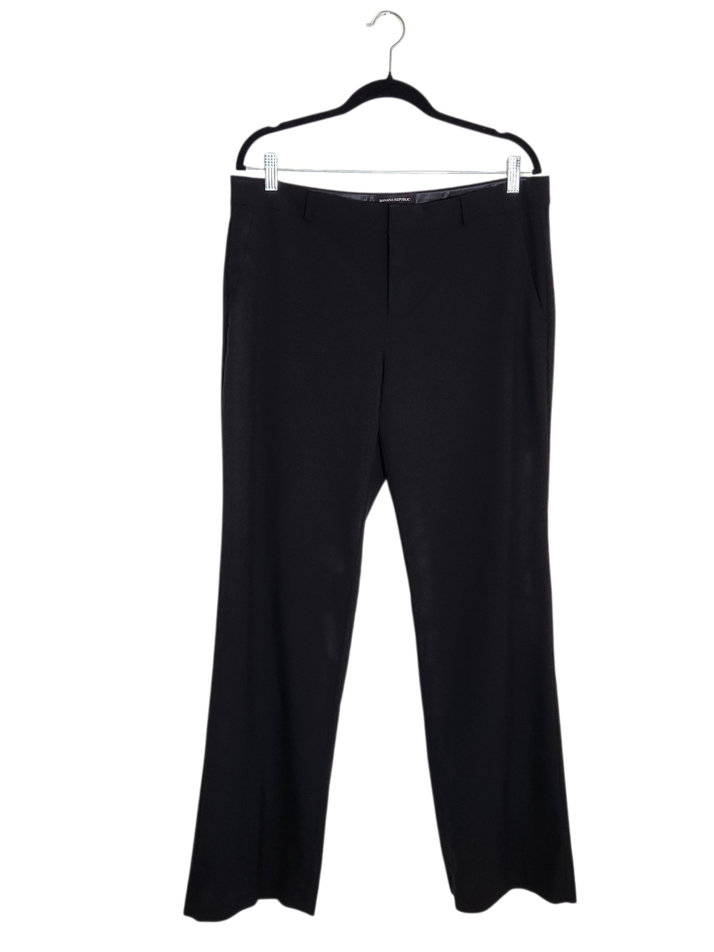 Banana Republic Womens Logan Black Dress Pants Size 12